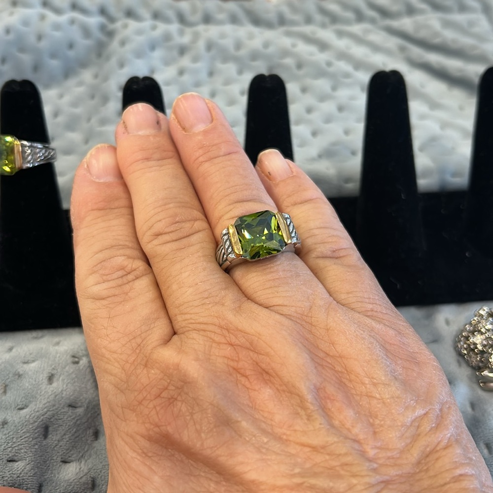 Cable Cocktail Ring - Picture 5 of 8
